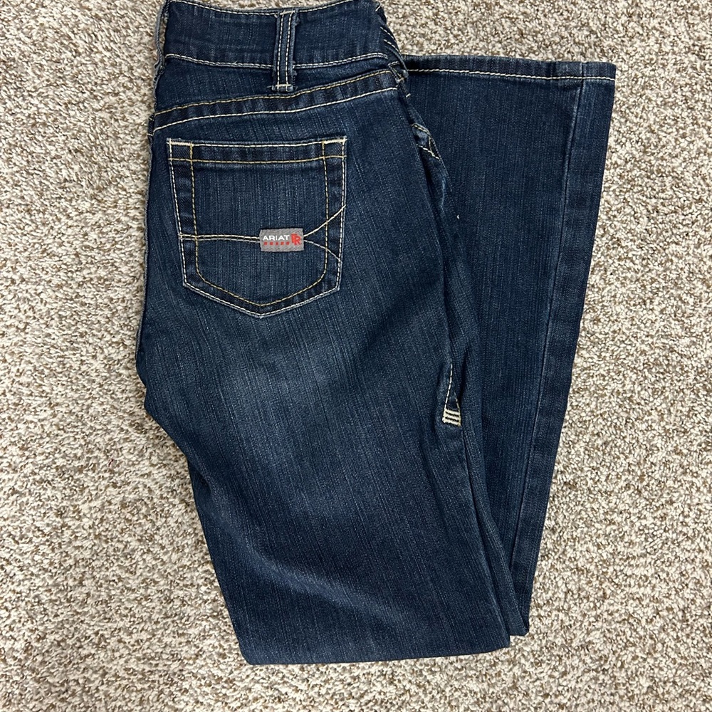 Ariat FR Blue Denim Jeans